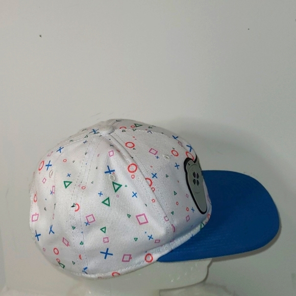 Sony Playstation 3-D Rubber Controller Flat Brim Used 2018 Snapback Hat ...EUC - Picture 7 of 17